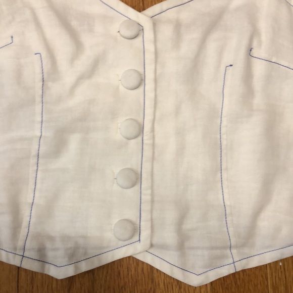 MAEVE BUTTONFRONT VEST TANK - Picture 7 of 14